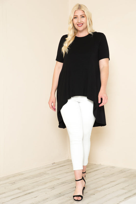 High-Low Tunic Plus Size