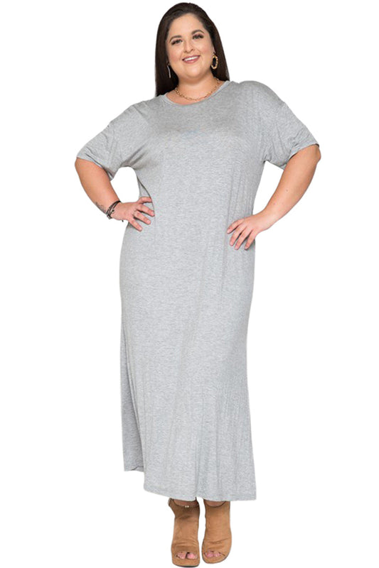 Maxi T-Shirt Dress Plus Size